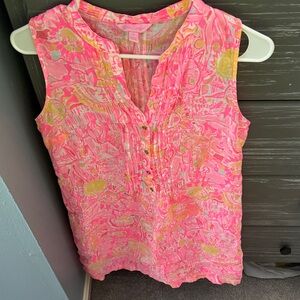 Lilly Pulitzer linen dress